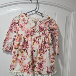 Double Lined Floral Dress